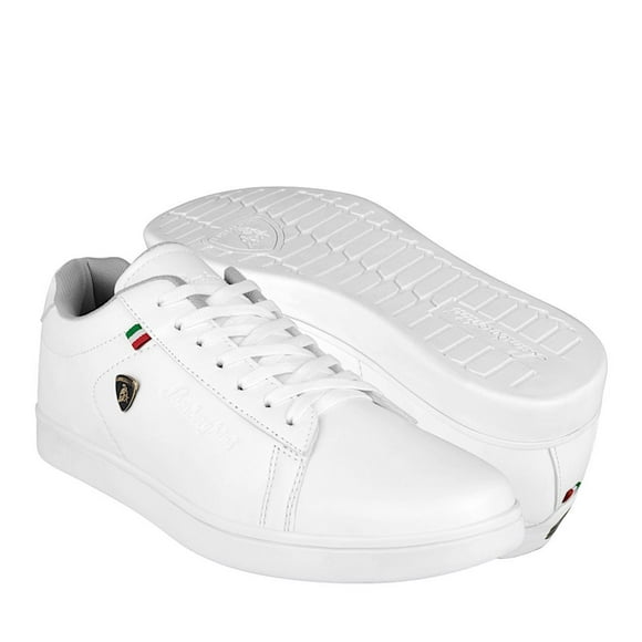 TENIS CABALLERO LAMBORGHINI 7828 SIMIPIEL BLANCO Lamborghini  7828