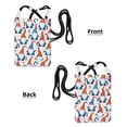 thumbnail image 4 of Multi-Color Cross-Body Handbag 8.27×5.91in Waterproof, Scratch-Resistant And Odor-Free Detachable Shoulder Strap Christmas Dwarf Lantern, 4 of 8