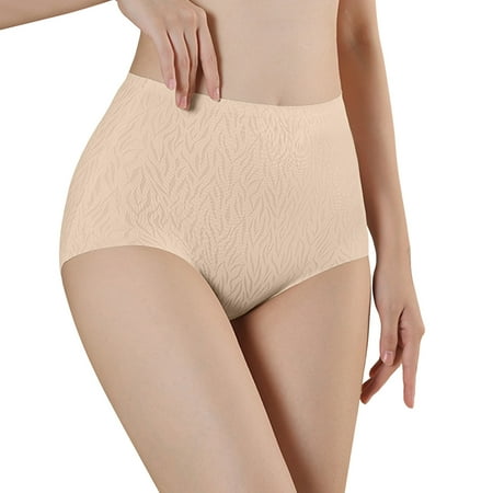 Athletic Panties Silk Dress Size 6 Women High Waist Seamless Underwear Sexy Belly Controlling Lifting Underwear