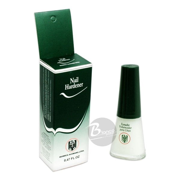 Quimica Alemana Nail Hardener Strengthener Polish Treatment, 0.47 Oz