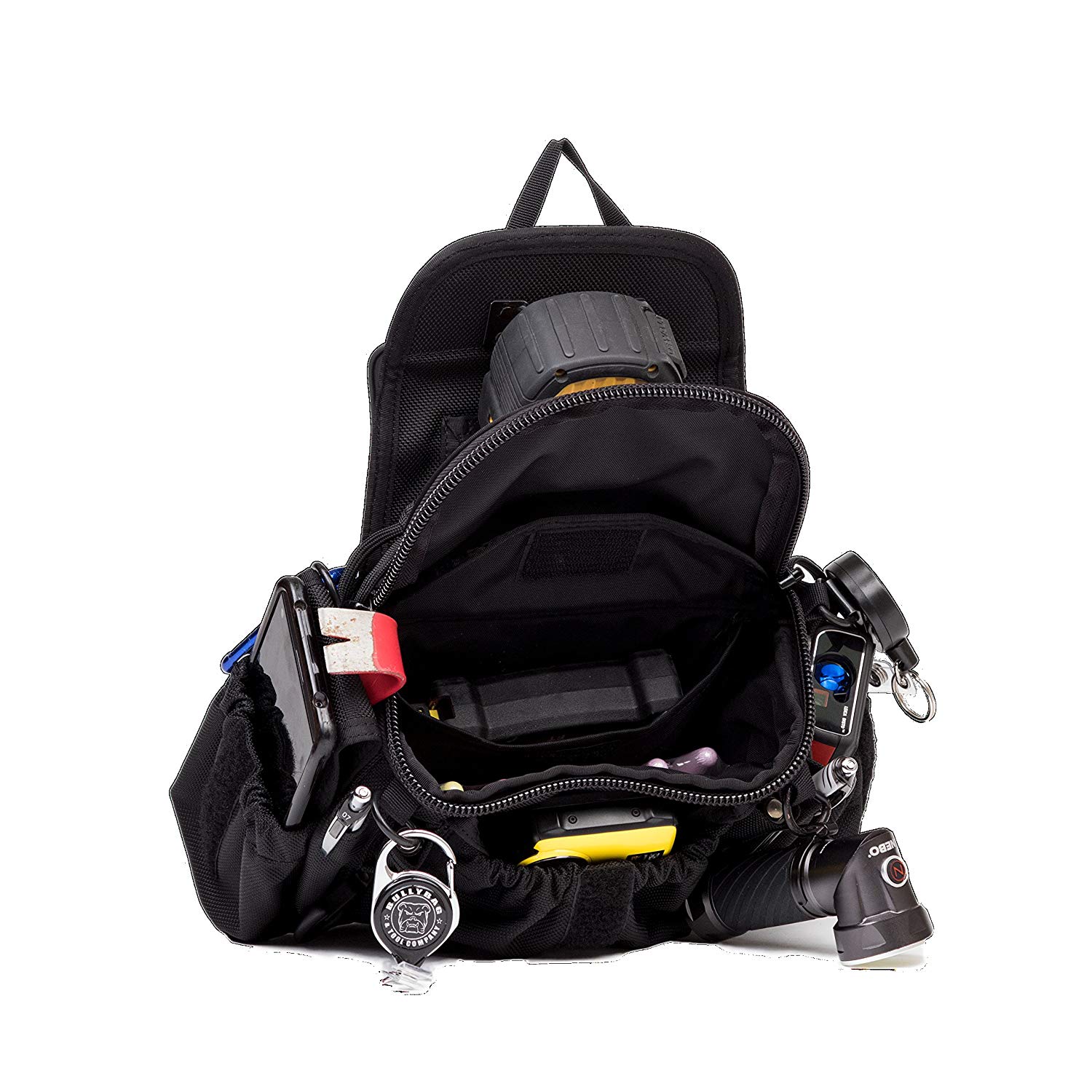 BullyBag Ultra Pouch w Paddle Hip Clip, Badge & Gear Retainers