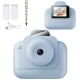 thumbnail image 2 of Cámara de impresión instantánea para niños 1080p Cámara imprimible para niños Cámara de video digital recargable HD con 3 Roller Photo Paper Impresión Instant Toy para edad de 3 a 12 años, 2 of 9