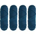 thumbnail image 1 of ZHAOCHENG Hilo de crochet 4xHilo de crochet 8 hebras de hilo de crochet acrílico suave y cómodo, multicolor, azul oscuro, 1 of 5