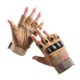 thumbnail image 1 of Guantes tácticos de medio dedo para aficionados militares, de fuerzas especiales, para entrenamiento, fitness, antideslizantes, para ciclismo, deportes, transpirables, resistentes al desgaste, 1 of 4