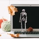 thumbnail image 5 of Fiudx Ofertas y liquidaciones Simulación de disfraces de casa espeluznante de Halloween, esqueleto de calavera, accesorios de trucos de fantasmas, 5 of 7