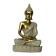 thumbnail image 4 of Estatua de Buda Soledad Escultura artesanal estatuilla de Buda tailandés de resina, 4 of 10