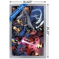 thumbnail image 3 of Marvel Comics - The X-Men - Classic Group Fighting Wall Poster, 14.725" x 22.375", Framed, 3 of 3