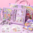 thumbnail image 3 of Set de regalo de papelería Kawaii de lujo: ¡perfecto para amigos, estudiantes y entusiastas de las manualidades!, 3 of 8