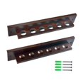 thumbnail image 4 of Estante de pared para tacos de billar, soporte de pared para tacos de billar, bandeja de almacenamiento, organizador de varillas, ahorro de espacio de, 4 of 9