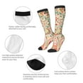 thumbnail image 3 of Rateoe Indian Paisley 1 Pattern Women’s Knee High Crew Socks,Trouser Socks Comfortable, Breathable, Moisture-Wicking and Soft, 3 of 6