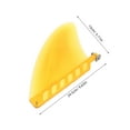 thumbnail image 2 of unbranded surf tracking fin Surfboard Fin TPU Orange Streamlined Design 1Pack, 2 of 7