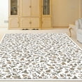 thumbnail image 2 of Radici Usa Pisa Area Rug 6674 Bone Leaves Vines 7' 10" x 10' 6" Rectangle, 2 of 2