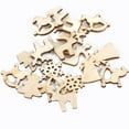 thumbnail image 1 of 150pcs Wood Log Slices Christmas Discs for DIY Crafts Wedding Centerpieces, 1 of 4