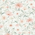 thumbnail image 2 of Clara Jean Flower Market Peel & Stick Wallpaper, 2 of 24