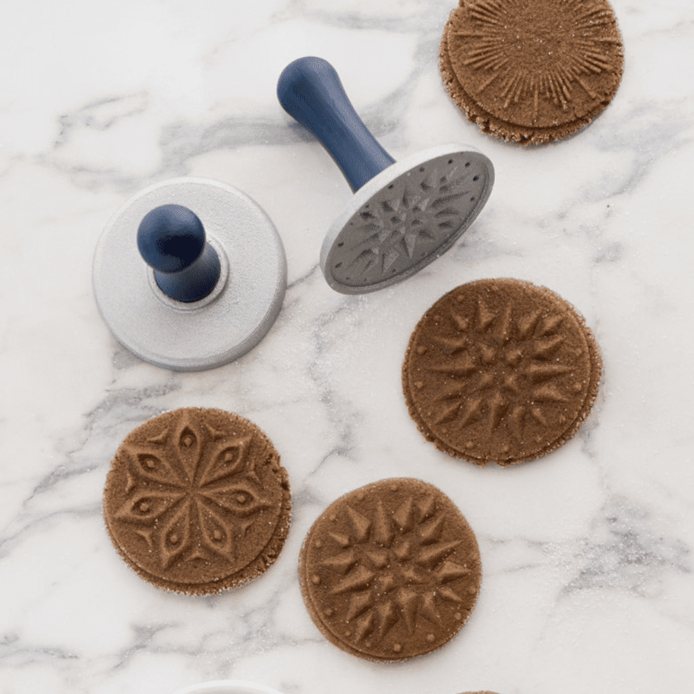  Nordic Ware 01235 – Heirloom Cookie Stamps, Grey: Cookie  Stamps: Home & Kitchen