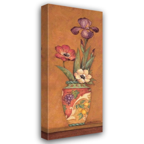 Pamela Gladding 12x24 Gallery Wrapped Canvas Wall Art Titled - Pavan I