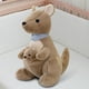 thumbnail image 4 of Muñeco de Dibujos Animados, Juguete de Peluche, Regalos de Cumpleaños, Juguetes de Muñeca, Regalos de Navidad, Decoración de Sala de Estar, Simulación , marrón, 26cm BLESIY canguros muñeca, 4 of 7