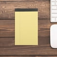 thumbnail image 4 of KAKOWELY yellow note pads 12 Pads Legal Pads Ruled Note Pad Lightweight Notepads Writing Pad Legal Pads Paper Notepads Legal Notepads For Home Office School and Business (50 Sheets / Pad), 4 of 5