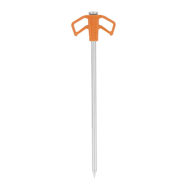 Ground Nail 1 25cm Carpa portátil a prueba de viento Suministros para acampar (Pieza) Naranja JShteea El nuevo