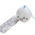 thumbnail image 1 of Campana de viento japonesa, campanas de viento de cristal Floral, hogar, sala de estar, oficina, Cosplay, decoración colgante Eigraketly JJ22695-09B, 1 of 6