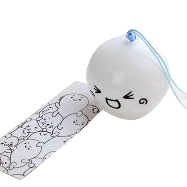 Campana de viento japonesa, campanas de viento de cristal Floral, hogar, sala de estar, oficina, Cosplay, decoración colgante Eigraketly JJ22695-09B