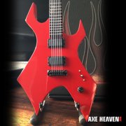 Mick Thomson Red Signature Warlock Hate 10 Inch Miniature Guitar Replica