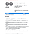 thumbnail image 2 of Front Brake Pad and Rotor Kit - Compatible with 2018 - 2023 Volkswagen Tiguan 2.0L 4-Cylinder - Dynamic Friction, 2 of 2