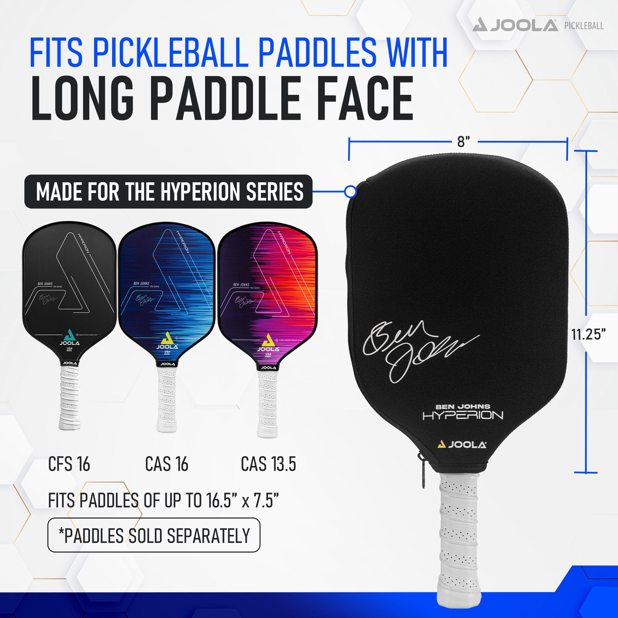 JOOLA Hyperion Neoprene Paddle Cover