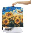 thumbnail image 4 of Stand Mixer Covers Protector Sunflower with Butterfly Kitchen Aid Mixer Cover Dust Covers with Top Handle Front Pocket Universal Fit Tilt Head and Bowl Lift Models, 4 of 7