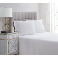 thumbnail image 4 of Charisma Percale Cotton 400 Thread Count Sheet Set, King, White, 4 of 4