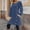 Blue, variant on Ovbmpzd Pocketed Fall Dresses for Women Long Sleeves Red Plus Size Cozy Dresses Loose Semi formal Elegant Dresses