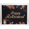 thumbnail image 3 of Darling Souvenir Black Blur Light Printed Hardbound Cover PersonalizedGuestbookFor Retirement PartyGuestSign InKeepsakeBookRegistry-9 x 12 Inches, 3 of 5