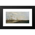 thumbnail image 2 of Emil Jakob Schindler 14x9 Black Modern Framed Museum Art Print Titled - At the Thaya Near Lundenburg I (1877), 2 of 5