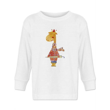 

Giraffe With Clothes Long Sleeve Toddler -Image by Shutterstock 4 Toddler