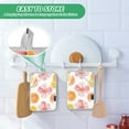 thumbnail image 4 of Yayeee Pot Holders Kitchen Heat Resistant with Pocket 7"x9.8" Cotton Oven Cooking Hot Pads, Floral Orange, 4 of 7