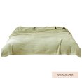 thumbnail image 3 of Rbaofujie Fluffy Blankets Ice Blankets For Hot Sleepers And Night Sweats, Ice Blanket For All-Season, Ultra-Cool Lightweight Blanket, Ice Blankets Absorbs Body Heat To Keep Summer Blankets Green, 3 of 8