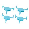 thumbnail image 4 of Posavasos Hexagonal Posavasos Elegante Ahorro De Espacio ABS Ajustable 4 Piezas Para Bebidas ANGGREK Otros, 4 of 8