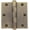 Brass, Black, variant on Baldwin 1035260I 3-1/2" Wide Plain Bearing Square Corner Mortise Door Hinge From The
