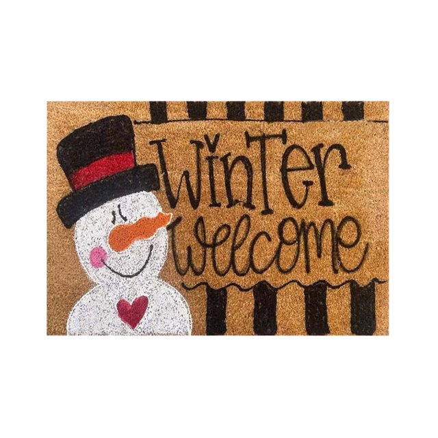 TIELUTT Copywriting Mat Holiday Mat Welcome Door Mat Polyester Door Non Shedding Throw Blanket Carpet Living Room Fall Throw Blanket for Couch compatible with Macrame Blanket Squirrel Throw Blanket