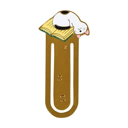 

WOXINDA Metal Kawaii Cartoon Lovely Animal Bookmark Wacky Bookmark Student Gift