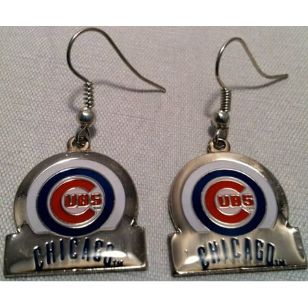 Mlb Chicago Cubs Earrings Mlb Chicago Cubs Earrings