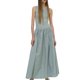 thumbnail image 1 of Lucakuins - Vestido de verano para mujer, sin mangas, sin mangas, informal, de talla grande, con cuello redondo, minivestido de verano, ajuste holgadonea A, vestido de fiesta, playa, bohemio Lucakuins moda, 1 of 4