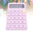 thumbnail image 1 of Pequeña Calculadora Portátil, Diseño De Energía Solar, Compacto Con Grandes Llaves De Pantalla Y Mecánica, Ideal Para Uso Escolar, Adecuado Para Los Cálculos De GO, 1 of 7