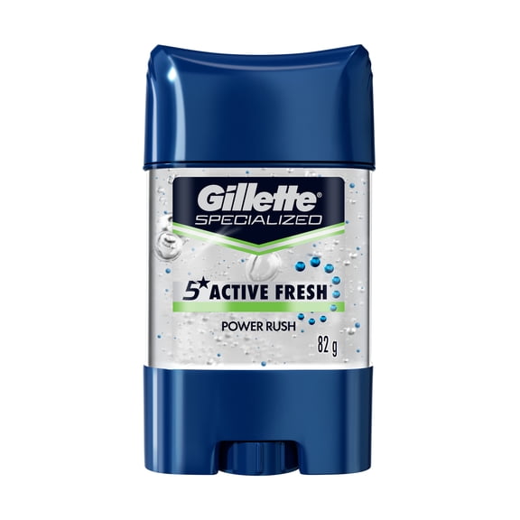 Antitranspirante Gel Invisible Gillette Specialized Active Fresh Power Rush 82 g