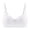 White, variant on Women's Comfortable Transparent Shoulder Strap Cordless Backless Spongeless Convertible Bra, 34, Beige