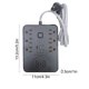 thumbnail image 3 of Enchufe múltiple con 6 tomas de corriente alterna, 2 puertos USB y 1 puerto USB-C: estación de carga inalámbrica para el hogar, la oficina y los viajes., 3 of 6
