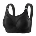 thumbnail image 2 of YHAJDS Women's Seamless Comfortable Daily Bra， Women's Bras Everyday Bras Solid Color Wireless Bra Lightly Padded Cups Seamless Look Under Clothing Breathable, 2 of 3