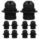 thumbnail image 1 of 10 portalámparas roscados E27 de repuesto para lámparas de escritorio y colgantes, adaptador de enchufe doméstico negro, 1 of 7
