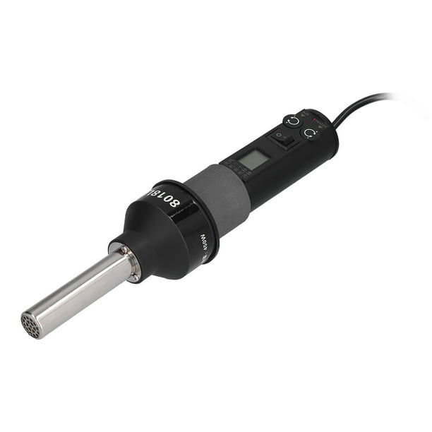 Pistola de aire caliente, pistola de aire caliente portátil, pistola de aire caliente electrónica, pistola de calor con control de temperatura, artesanía excepcional VoborMX herramienta