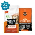 World's Best Cat Litter Low Tracking & Dust Control Unscented Cat